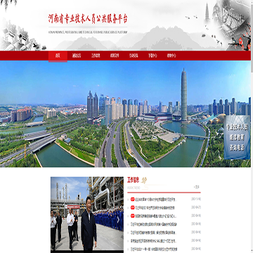河南省专业技术人员公共服务平台