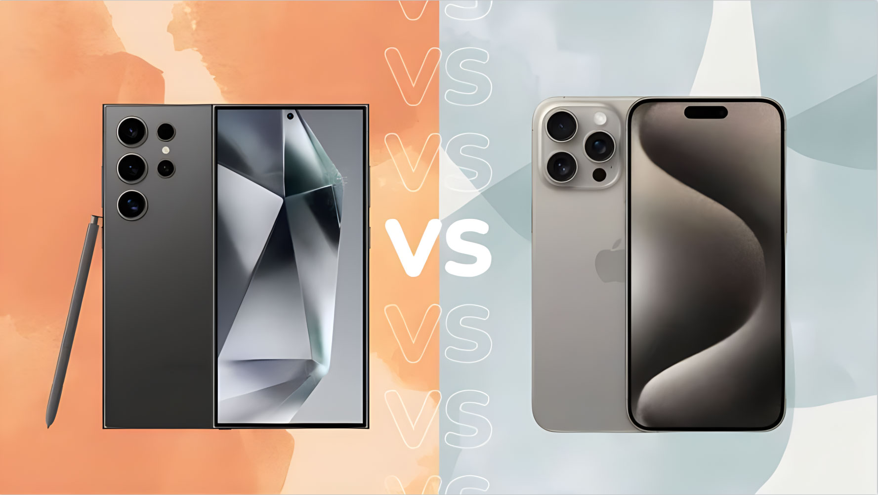 Samsung Galaxy S24 Ultra vs Apple iPhone 15 Pro Max:旗舰对决,你选哪一款?