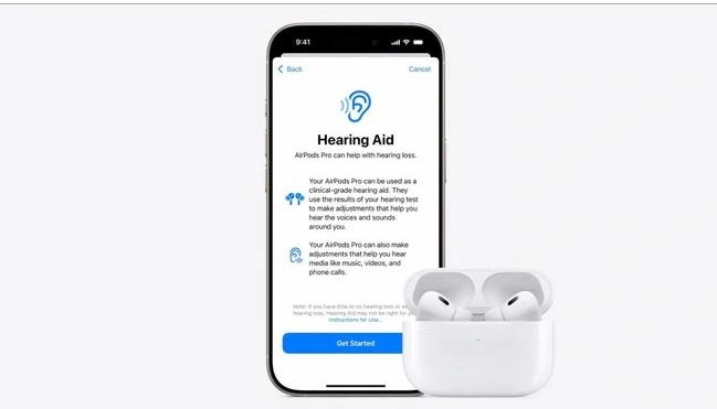 苹果 AirPods Pro 2 耳机获美国 FDA 批准变身“非处方助听器”